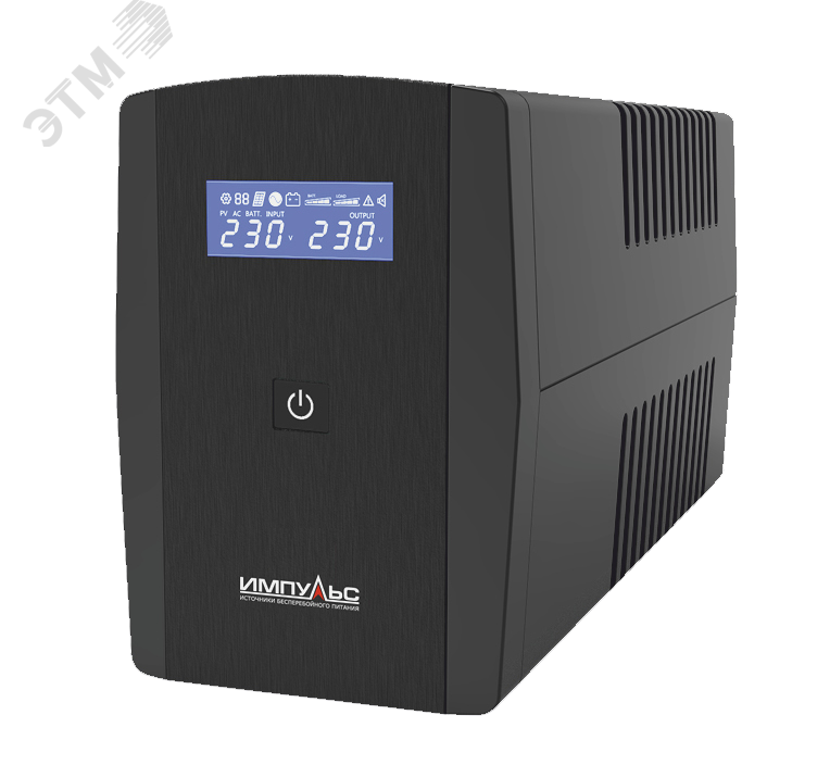 ИБП ЮНИОР СМАРТ 2200 Line-interactive, фаза 1/1, 2200/1320 ВА/Вт, LCD ...