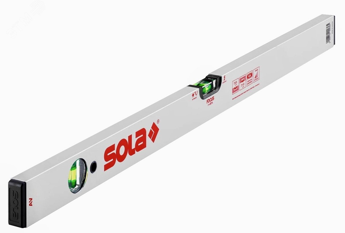 Изображение товара Уровень AV 40 длина 40 см двух глазков высокоточный с SOLA-FOCUS