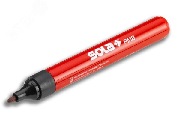 Изображение товара Маркер черный перманентный водостойкий PMB (шт)