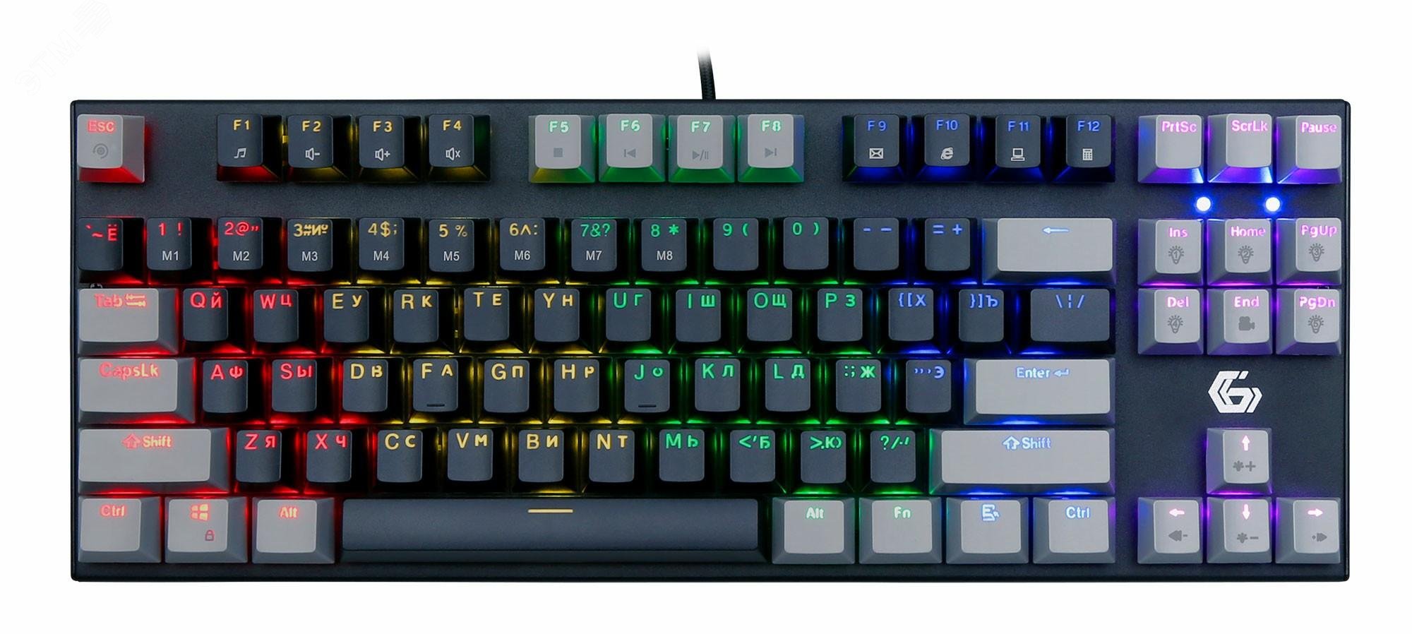 Изображение товара Клавиатура проводная механическая, 87кл, Rainbow, коричн.свитчи, 1.8м, черная (шт) Изображение товара Клавиатура проводная механическая, 87кл, Rainbow, коричн.свитчи, 1.8м, черная (шт)