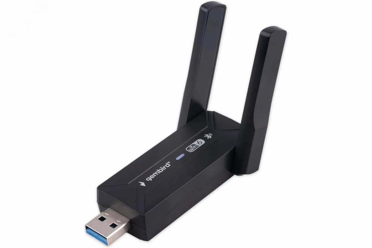 Изображение товара Адаптер сетевой WiFi+Bluetooth 900 Мбит, 2.4/5 ГГц, 2 антенны, USB, 802.11b/a/g/n/ac/ax (шт) Изображение товара Адаптер сетевой WiFi+Bluetooth 900 Мбит, 2.4/5 ГГц, 2 антенны, USB, 802.11b/a/g/n/ac/ax (шт)