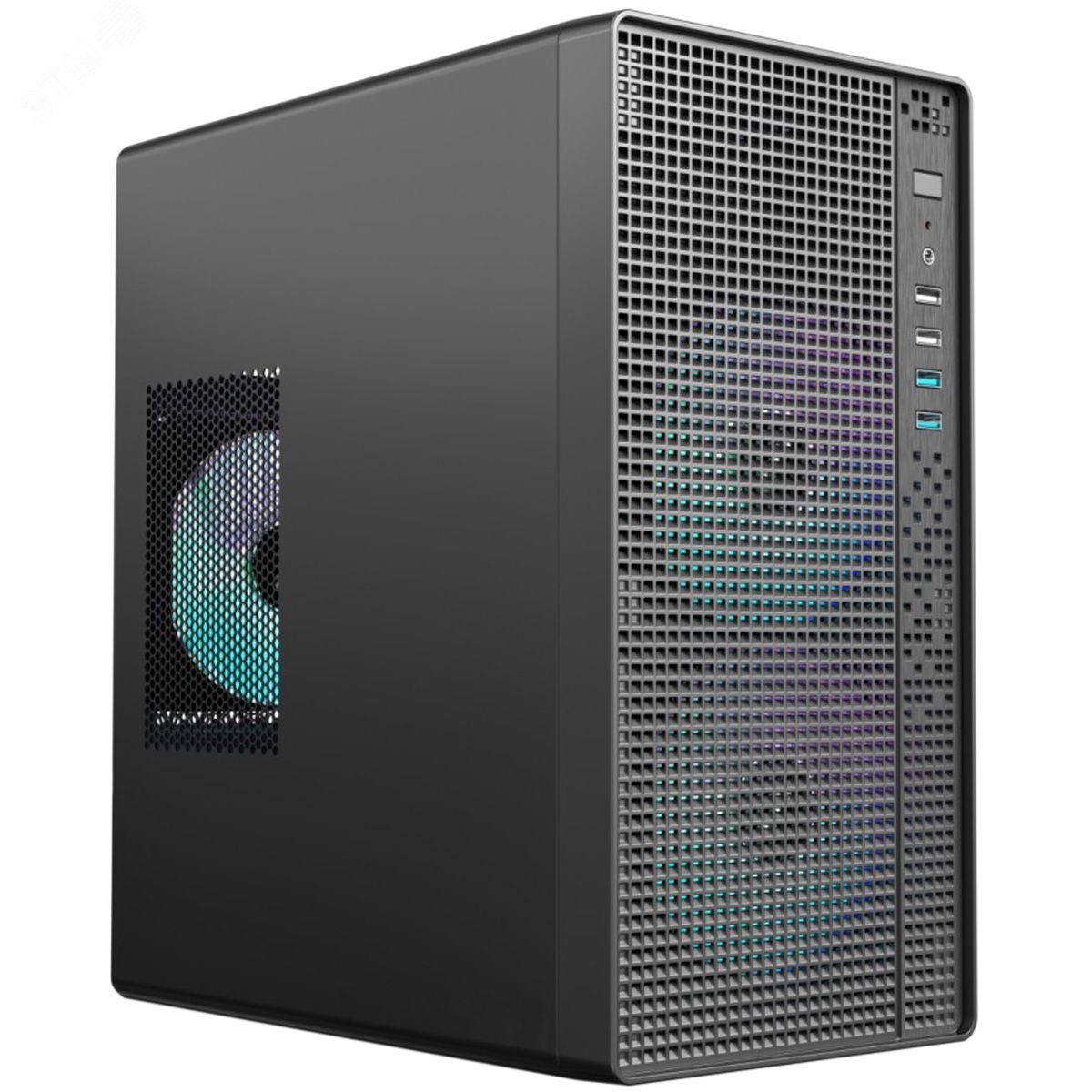 Изображение товара Корпус для ПК ACD Coffre 107, Mini Tower, Micro-ATX, черный (шт)