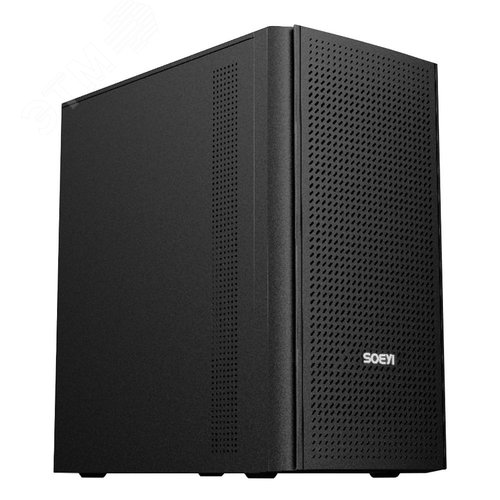 Изображение товара Корпус для ПК ACD M2-500, mATX, черный, со встроенным БП 500 Вт, с 3 120 мм вентиляторами (шт)