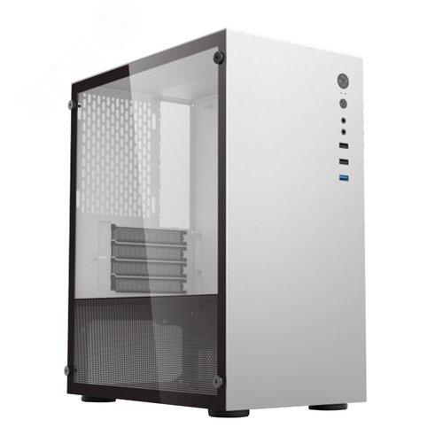 Изображение товара Корпус ACD Coffre 501, Mid Tower, ATX/mATX/mITX, черный, без вентиляторов, без БП (шт)