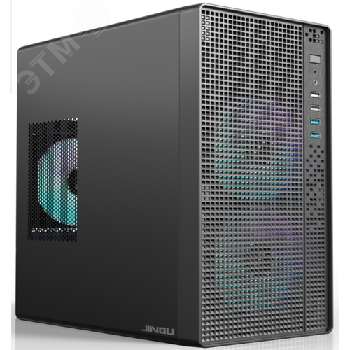 Изображение товара Корпус для ПК ACD Citadel 107, Full Tower, ATX/mATX/mITX, черный, без вентиляторов, без БП (шт)