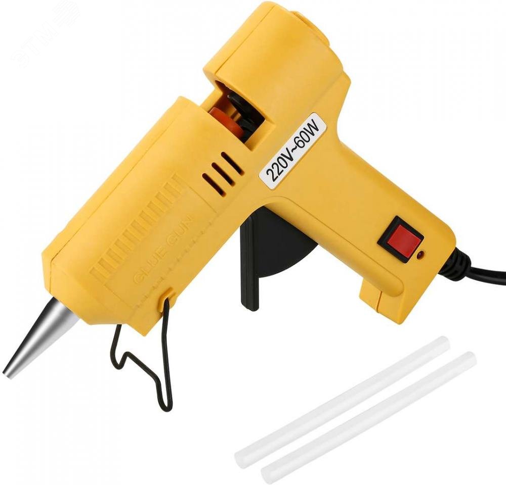 Изображение товара Пистолет клеевой Deko DKGG60 - быстрый и надежный инструмент для ремонта и рукоделия