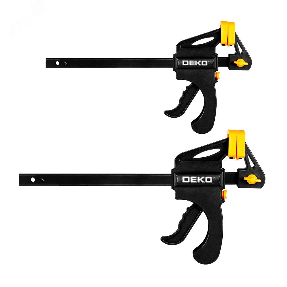 Изображение товара Струбцина быстрозажимная 200 мм CL200-2, 2 шт (упак)