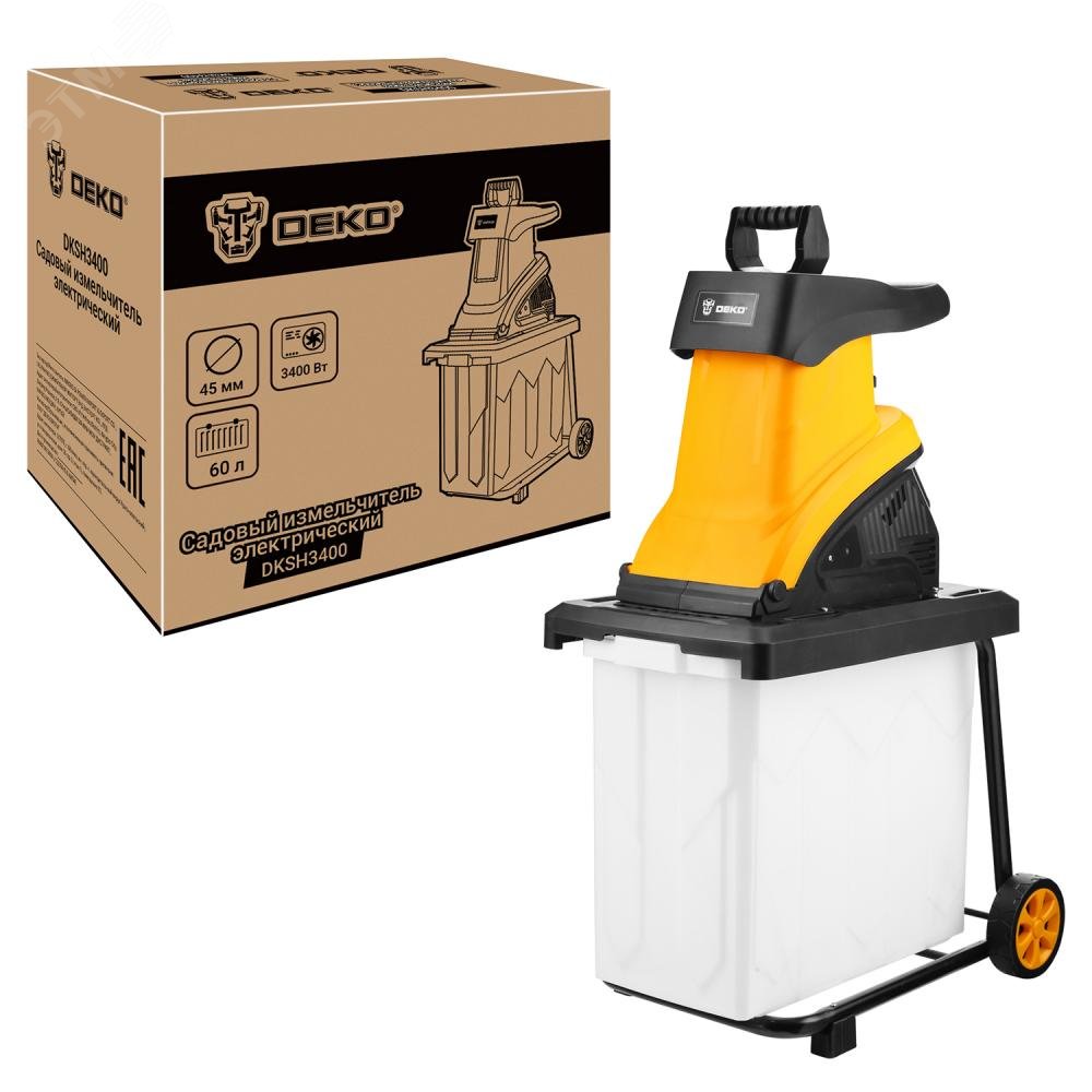 Изображение товара Садовый измельчитель электрический DKSH3400 (шт)