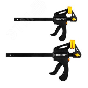 Изображение товара Струбцина быстрозажимная 200 мм CL200-2, 2 шт (упак)