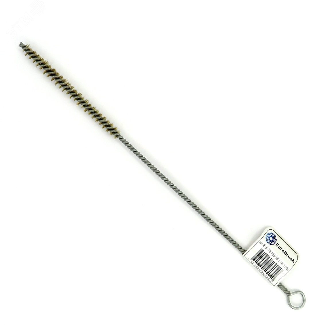 Изображение товара Щетка ерш Д8x100x300 латунь для очистки труб и отверстий