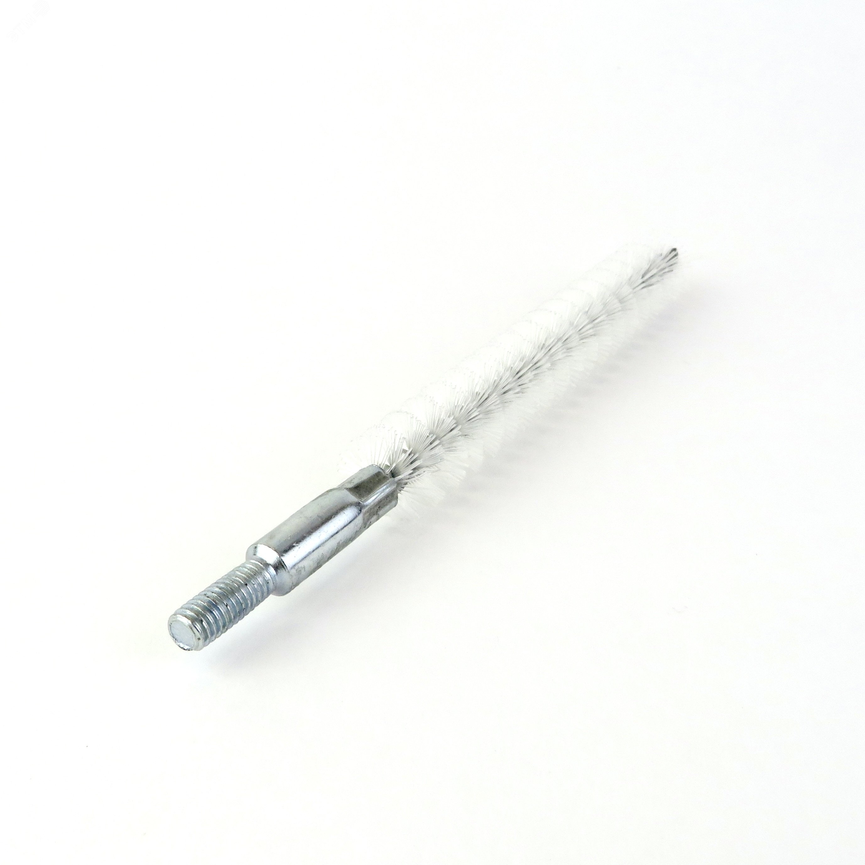 Изображение товара Щетка ерш Д15 нейлон, посадка М6, диаметр 15 мм, длина 140 мм
