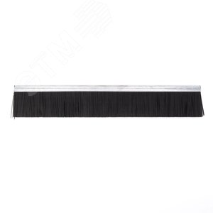 Изображение товара Щетка полосовая линейная 2500 мм (база 8) ворс высотой 42 мм PPL черный 0,50 уплотнительная промышленная для откатных ворот дверей уплотнитель от сквозняка (шт)