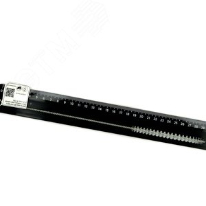 Изображение товара Щетка ерш Д8x100x300 с хв-м + кольцо, ворс нейлон 0,25 очистка котлов теплообменников дымоходов труб отверстий (14-155) (шт)