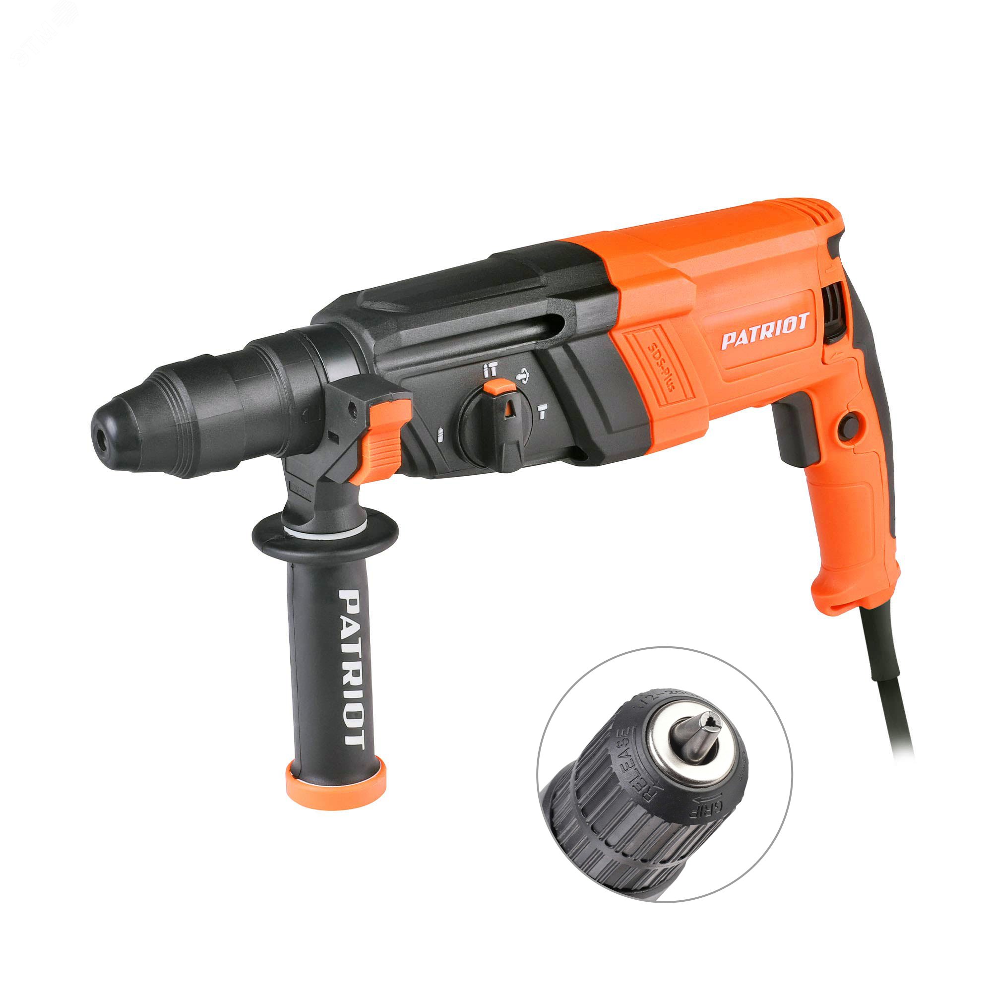 Изображение товара Перфоратор Patriot RH 267Q с 3 режимами работы
