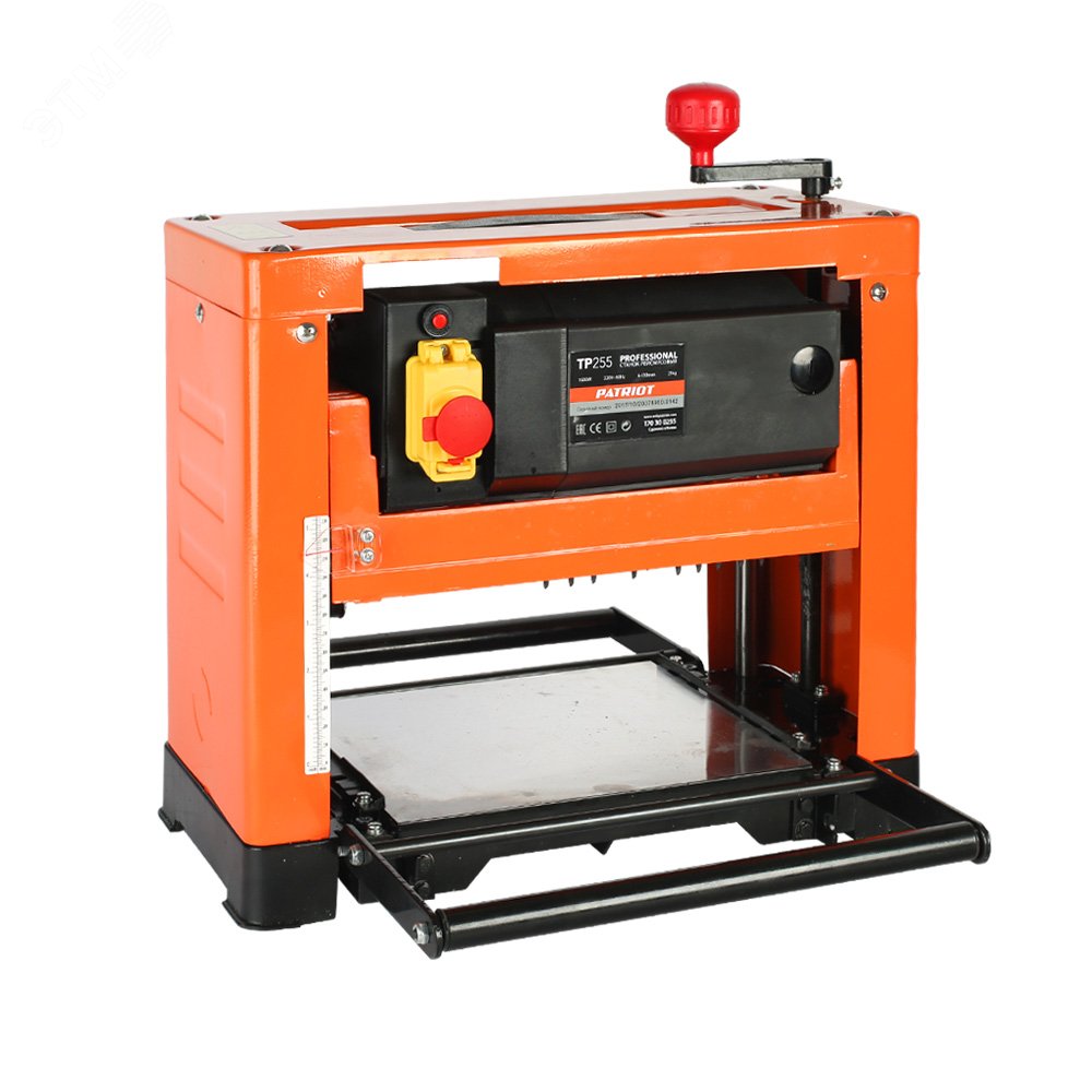 Изображение товара Рейсмусный станок Patriot TP 255 для строгания древесины широкий диапазон заготовки