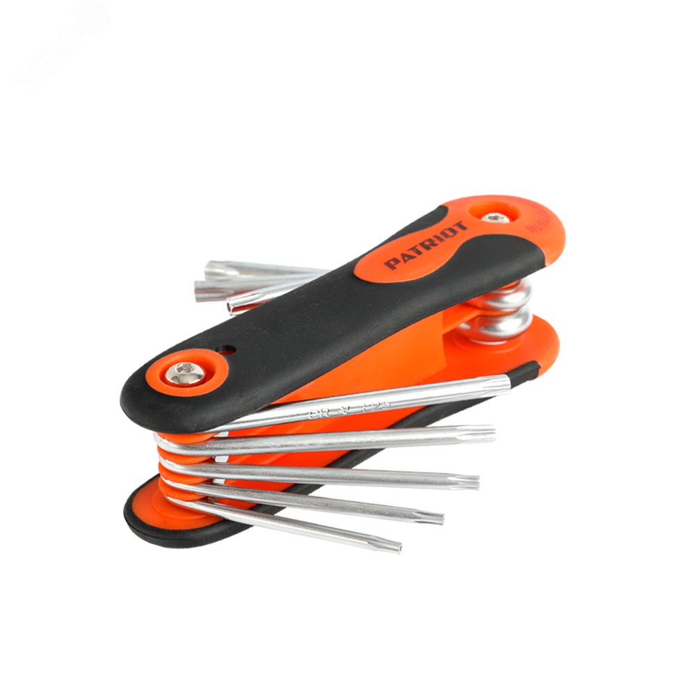 Изображение товара Набор TORX ключей Patriot 8 шт складные для дома и профессионалов