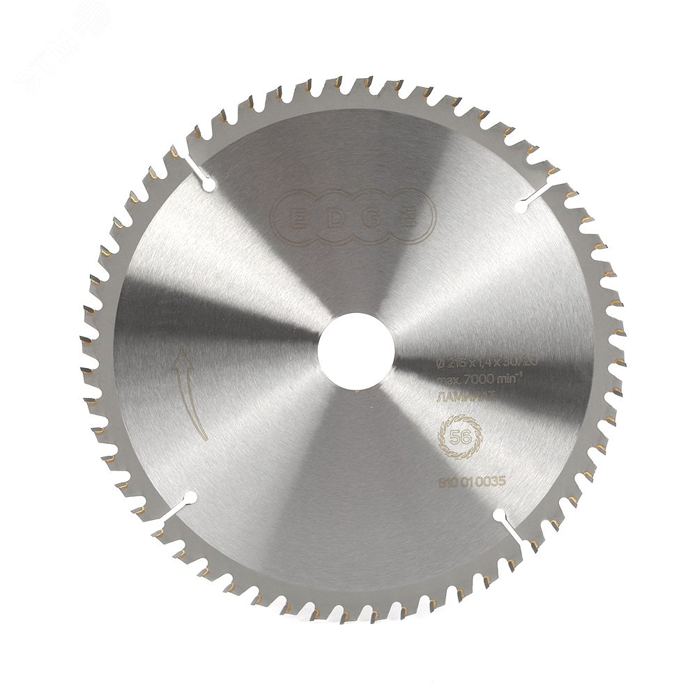 Изображение товара Диск пильный по ламинату 216x56x30/21 (шт)