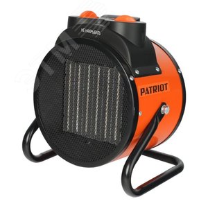 Изображение товара Тепловентилятор электрический на 3.0 кВт, напряжением 220В PTR-5S, с терморегулятором, керамическим нагревательным элементом PTC, шнур с евровилкой (шт)