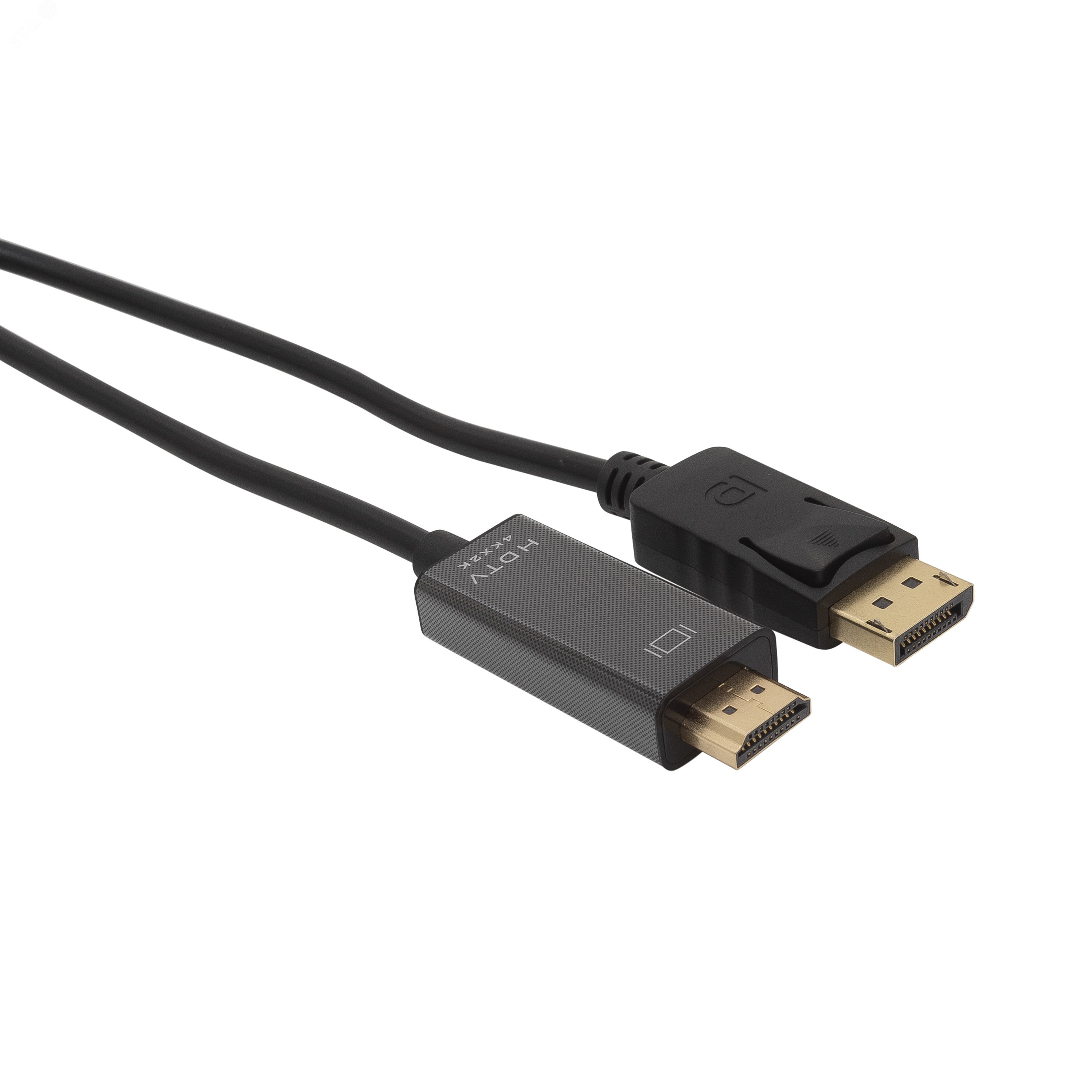 Изображение товара Кабель DisplayPort HDMI 2 метра черный CBR BXP-CC-DP-HDMI-020