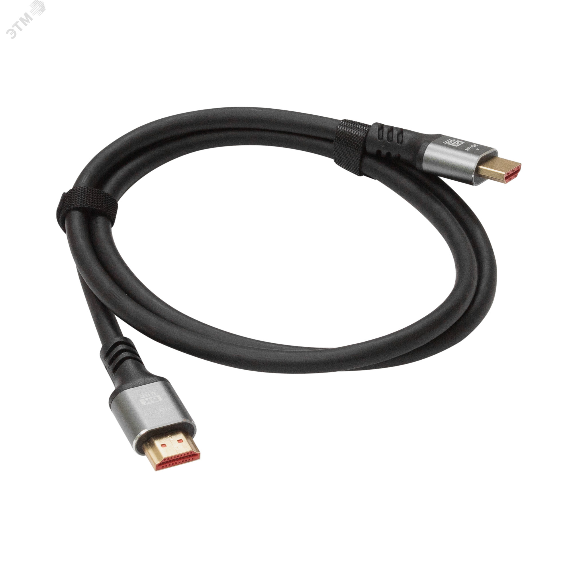 Изображение товара Кабель HDMI v2.1 1м 8K UHD черный CBR Bion