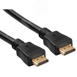 Изображение товара Кабель HDMI v1.4 1.8м черный для видеосигнала передачи