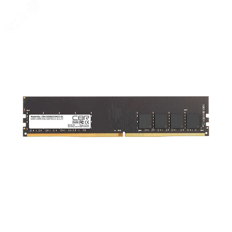 Оперативная память DDR4 DIMM (UDIMM) 8GB, 3200MHz, CL22, 1.2V CD4-US08G32M22-01 CBR - превью