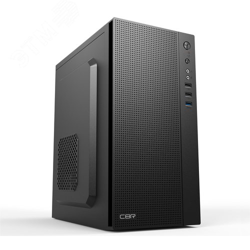 Изображение товара Корпус для ПК, Minitower, mATX, с БП 500W, 1xUSB 3.0 + 2xUSB 2.0, HD Audio+Mic, чёрный (шт)