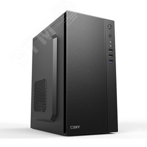 Изображение товара Корпус для ПК mATX Minitower MX12, без БП, 1*USB 3.0, 2*USB 2.0, HD Audio+Mic, черный (шт)
