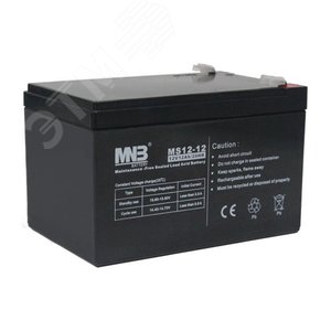 Изображение товара Аккумуляторная батарея 12В 12Ач MS12-12 (шт)