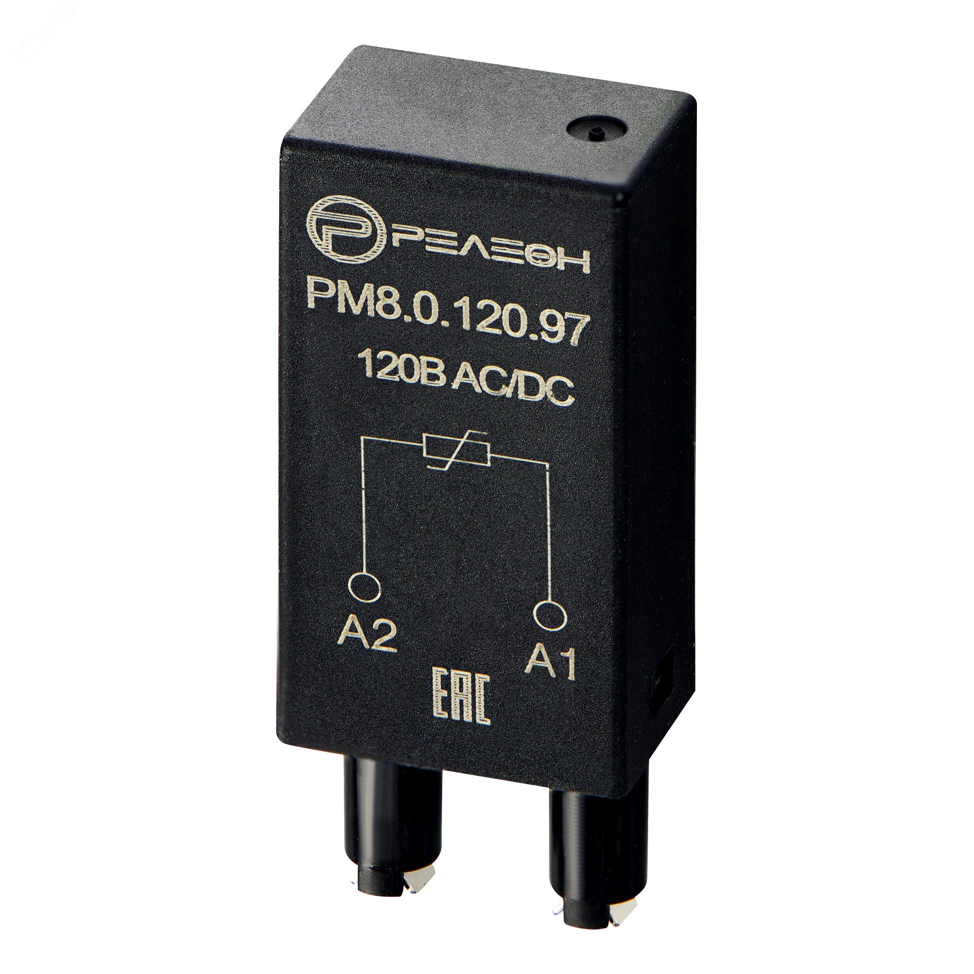 Изображение товара Модуль защиты, варистор 120В AC/DC (шт)