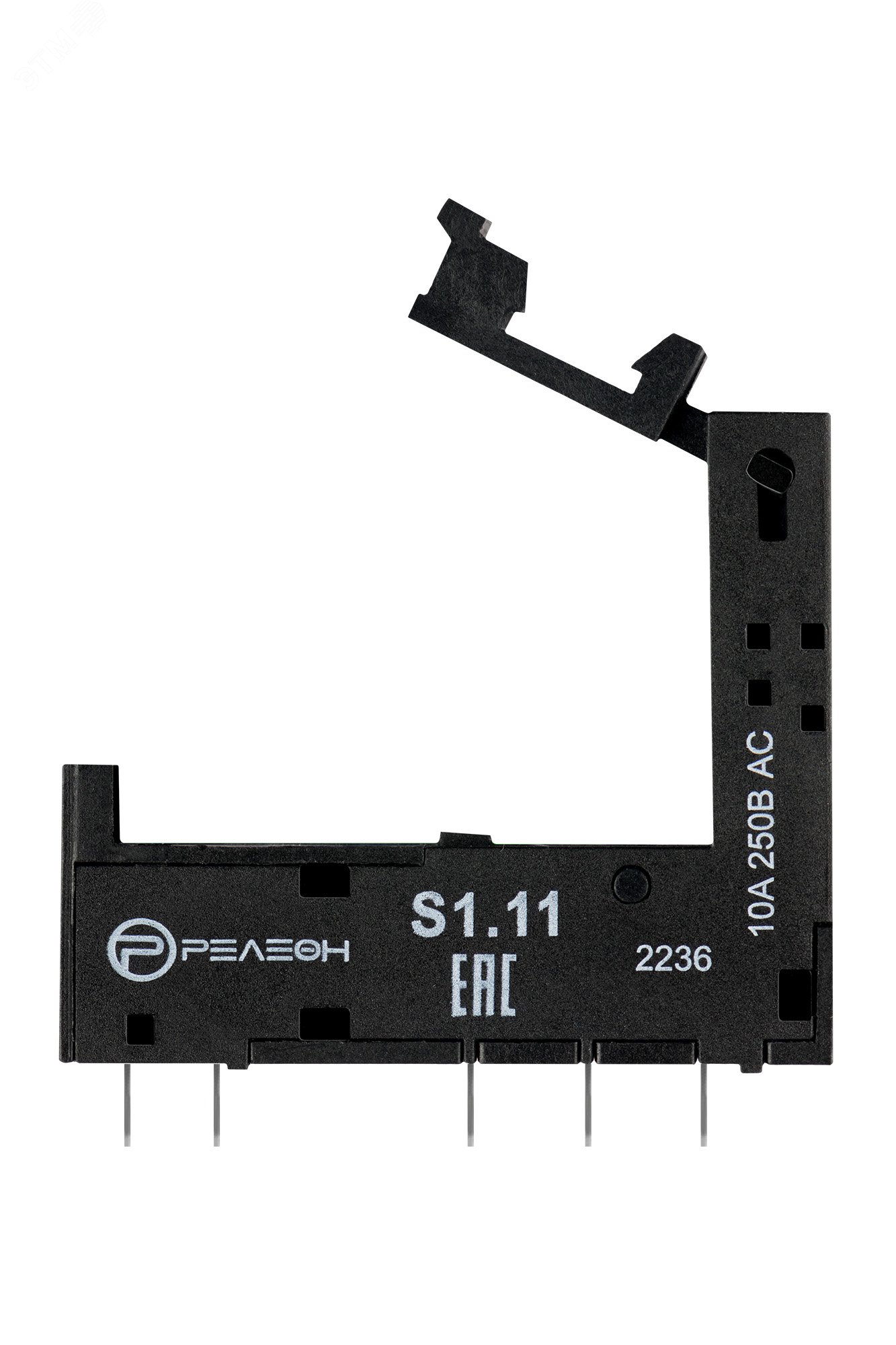 Изображение товара Розетка для печатного монтажа реле RP1 до 8А Релеон IP20-класс