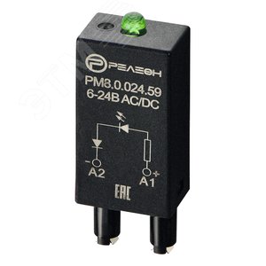 Изображение товара Модуль индикации LED 6-24ВAC/DC (шт)