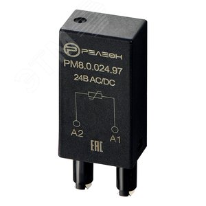 Изображение товара Модуль защиты, варистор 24В AC/DC (шт)