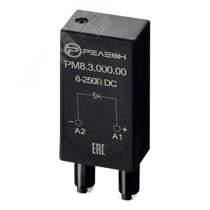 Изображение товара Модуль защиты, диод + A1 6-250В DC (шт)