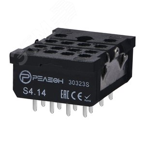 Изображение товара Розетка для печатного монтажа реле RP4.34, 10А (шт)