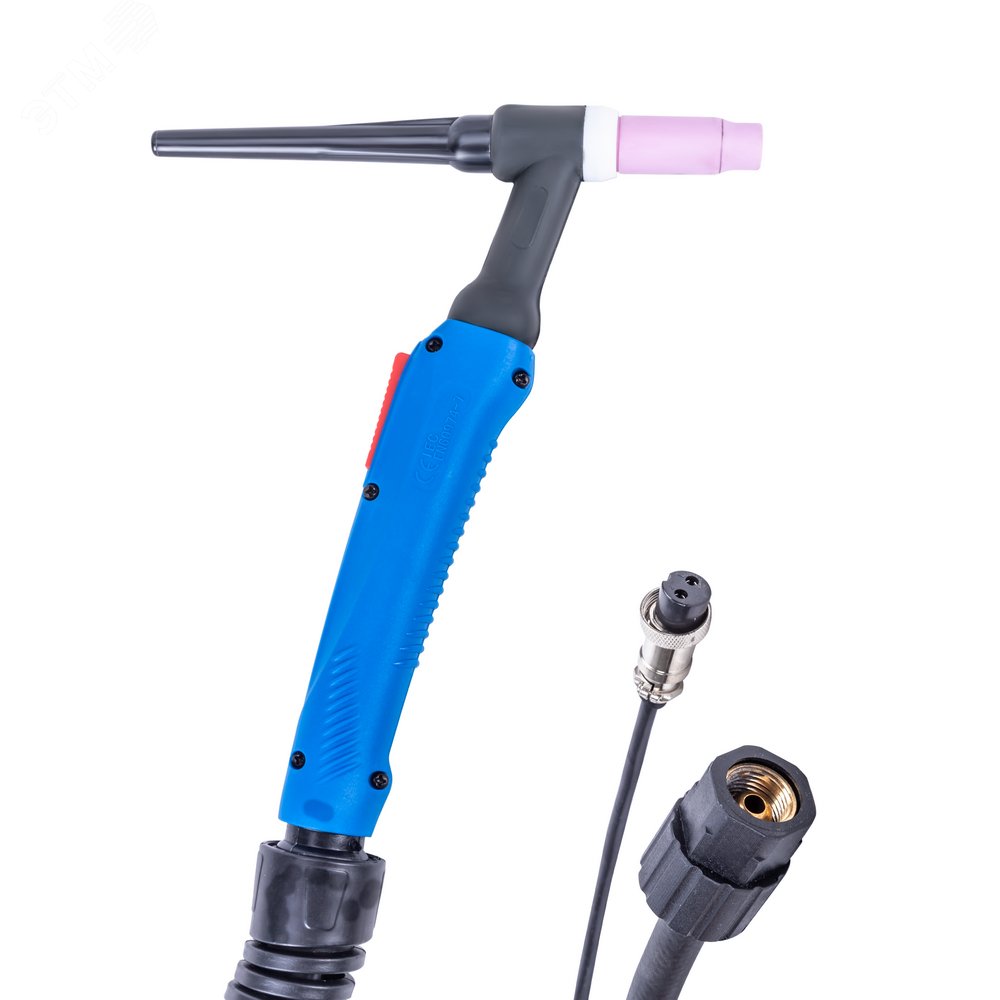 Изображение товара Горелка TIG-26 4м с М16 и кнопкой для сварочных работ от Varteg