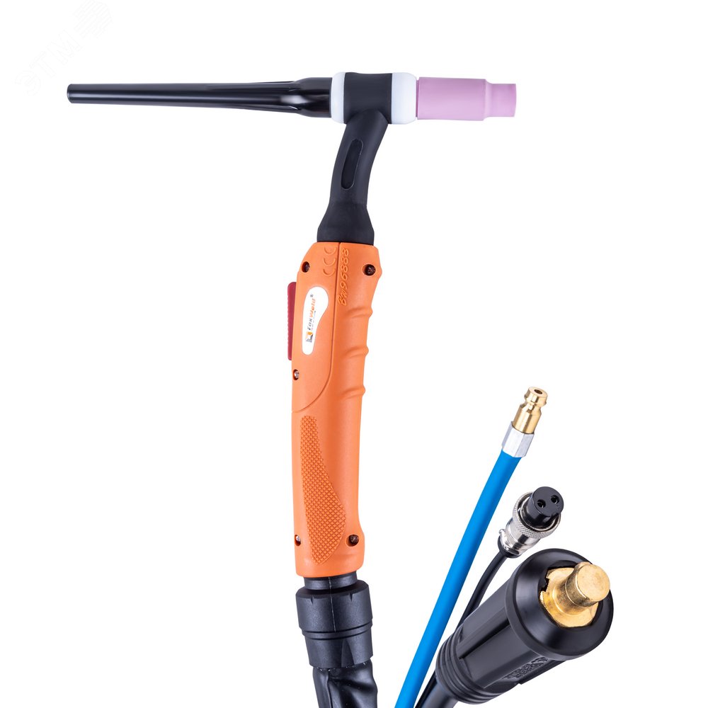 Изображение товара Горелка UnoTIG-26 8м (35мм2, c кнопкой) FoxWeld (шт)