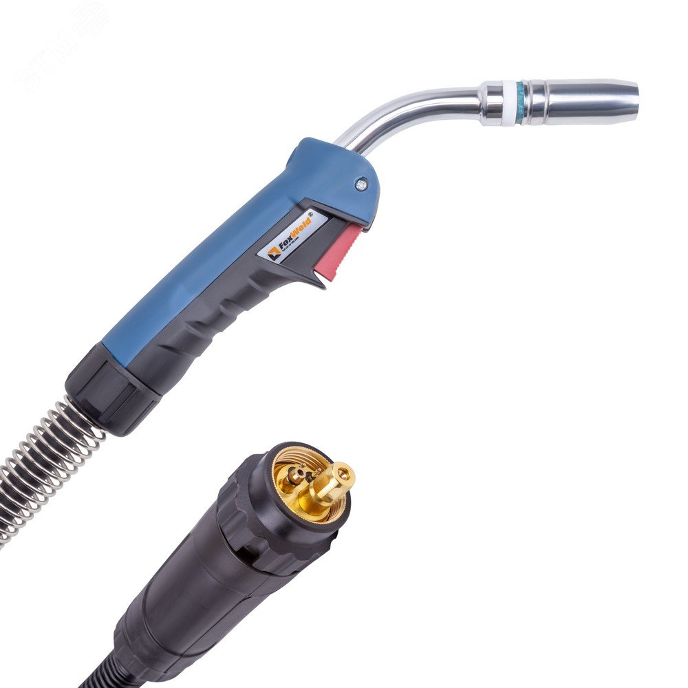 Изображение товара Сварочная горелка FOXWELD UnoMIG-25 3м воздушное охлаждение