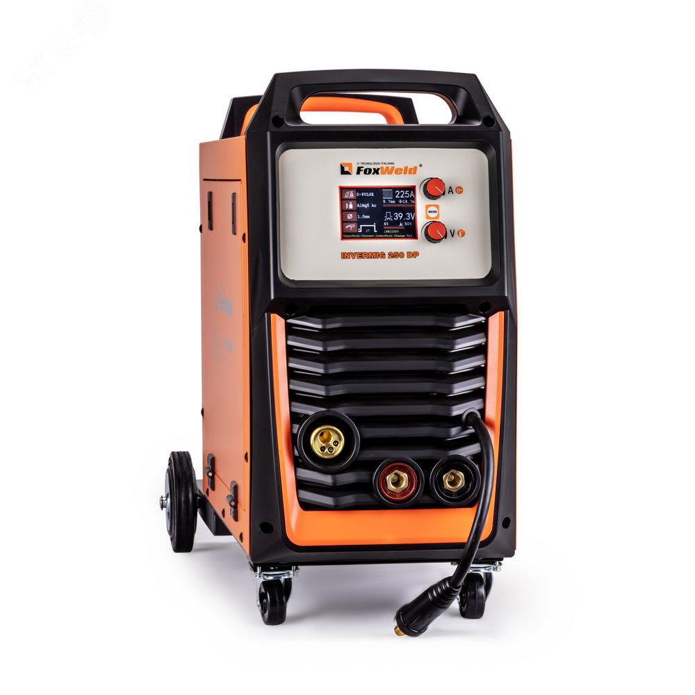 Изображение товара Профессиональный сварочный полуавтомат INVERMIG 250 DP Foxweld 250 А MIG/MAG TIG MMA
