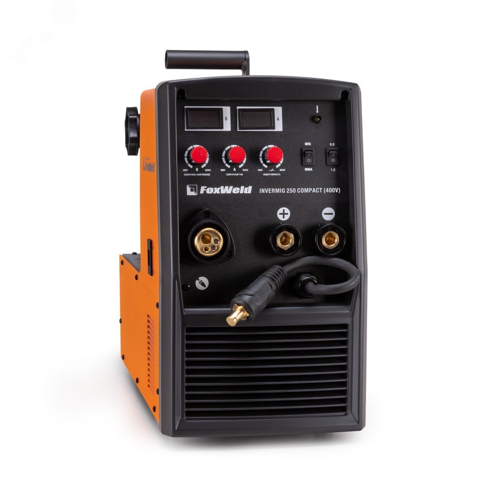 Изображение товара Профессиональный сварочный полуавтомат INVERMIG 250 COMPACT 400V для MIG/MAG MMA сварки