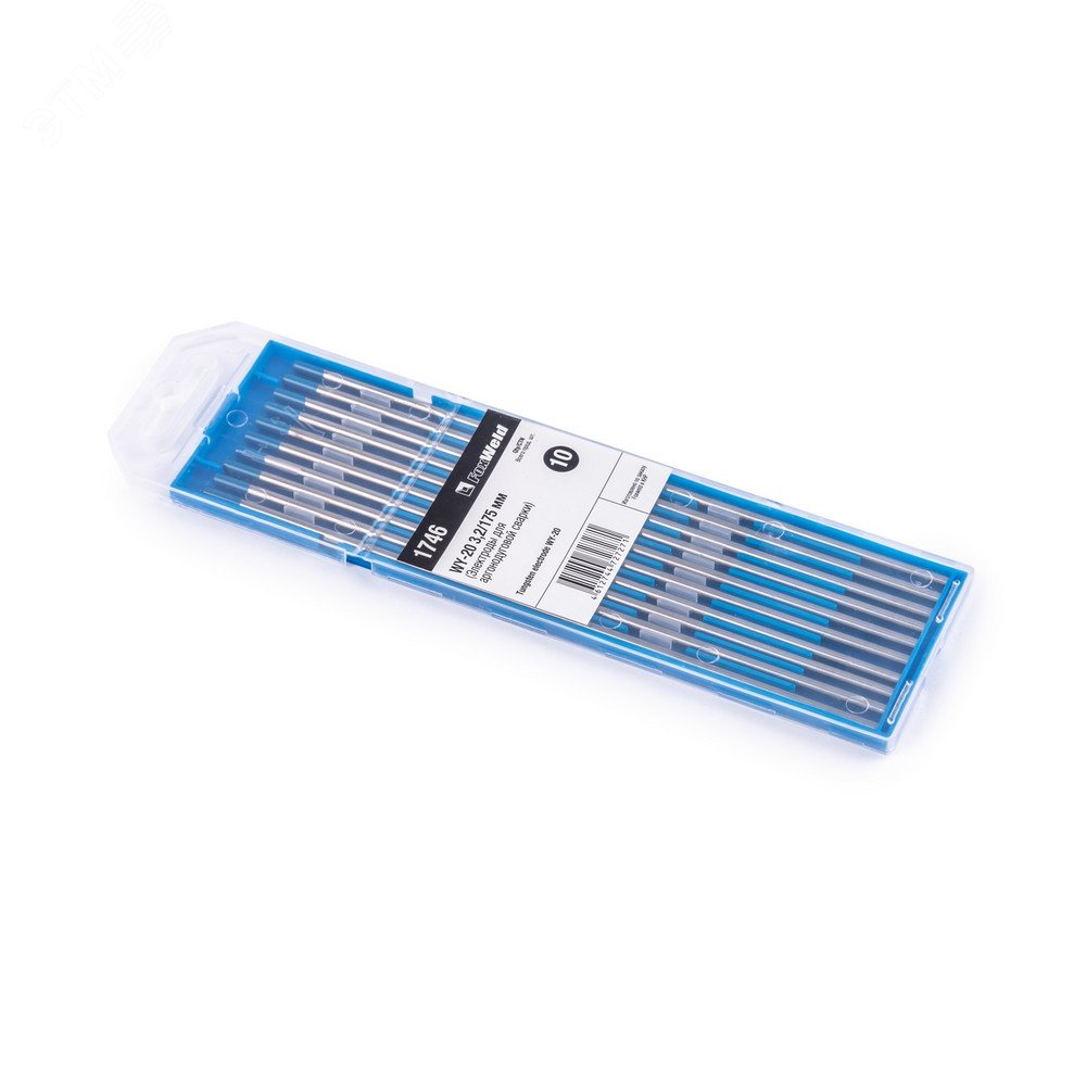 Изображение товара Электрод вольфрамовый синий WY-20 3,2 мм / 175 мм (упак)