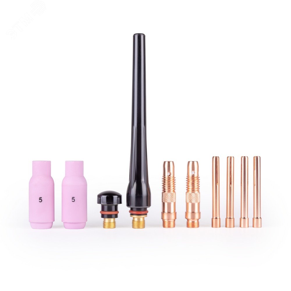 Изображение товара Комплект комплектующих для TIG сварки FoxWeld 10 шт. высокого качества