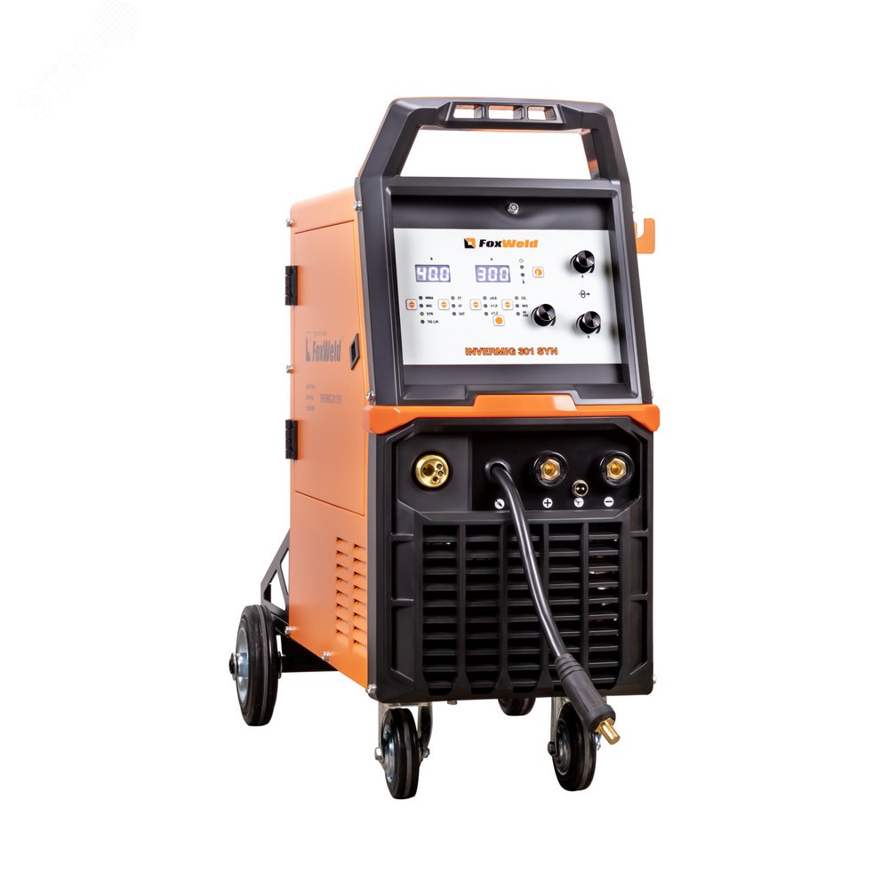 Изображение товара Промышленный сварочный полуавтомат INVERMIG 301 SYN 300А трёхфазный для MIG MAG MMA TIG