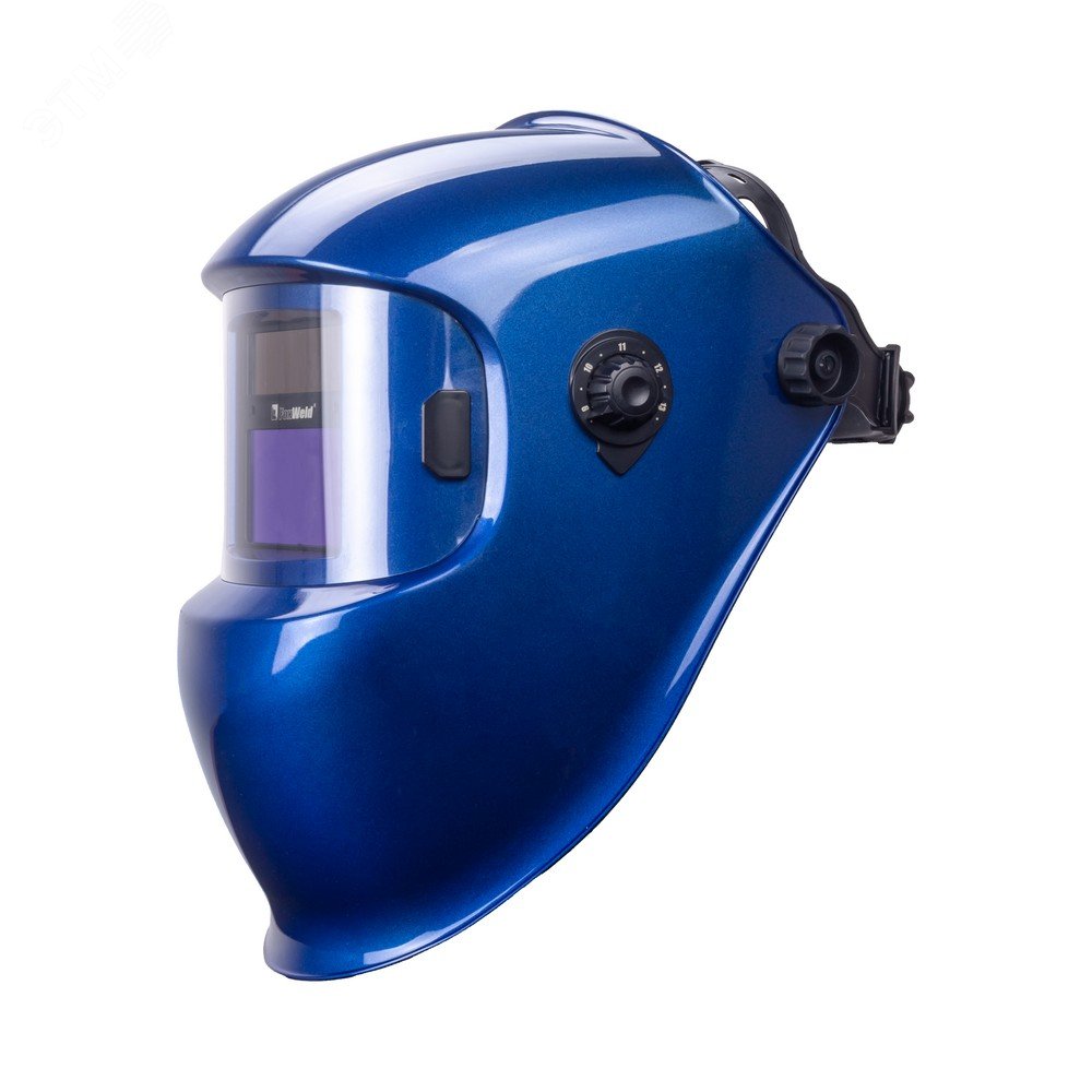 Изображение товара Маска сварщика КОРУНД-5 синяя без коробки ф-р 2100V, пр-во (шт)