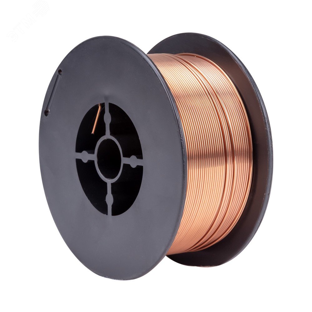 Изображение товара Проволока сварочная омедненная ER70S-6 (ан. Св.08Г2С) Foxweld д. 1,0 мм, D100, 1,0 кг (шт)