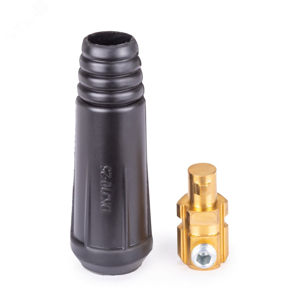 Изображение товара Вилка кабельная 10-25 мм2 Foxweld (2 шт) - надежное соединение для сварочного кабеля