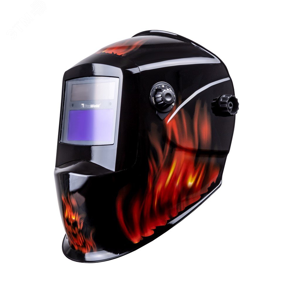 Изображение товара Маска сварщика КОРУНД-2 пламя ф-р 7100V без коробки (шт)