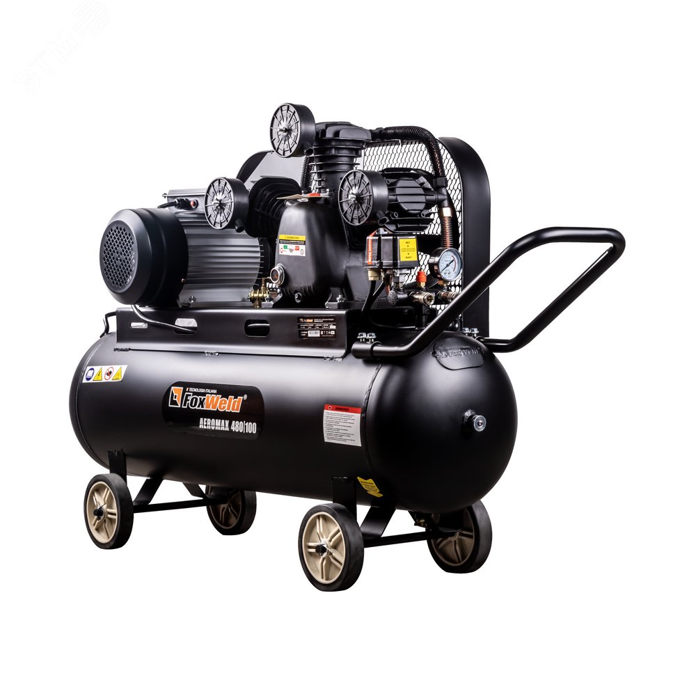 Изображение товара Компрессор масляный ременной 480/100 (шт)