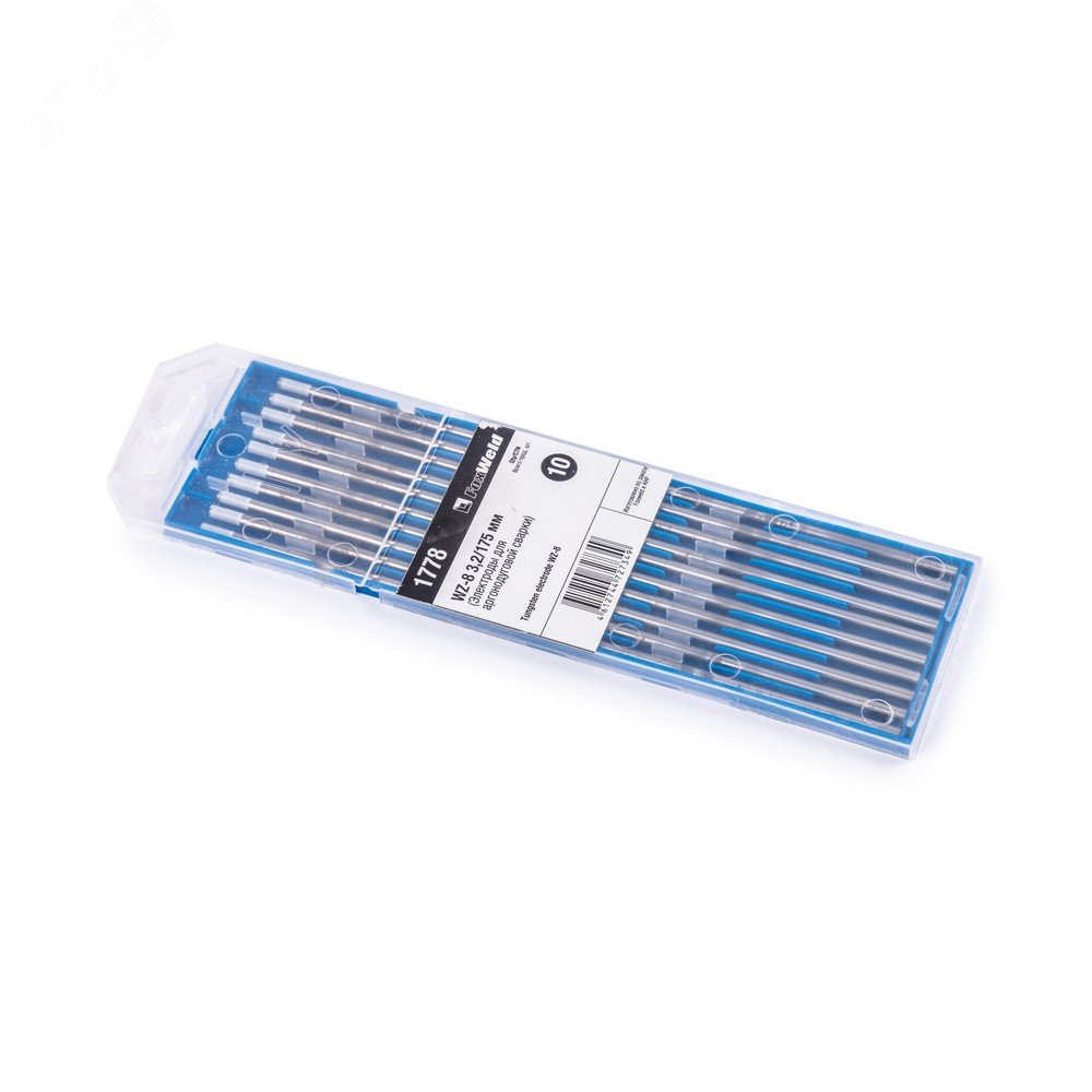 Изображение товара Электрод вольфрамовый белый WZ-8 3,2 мм / 175 мм (шт)