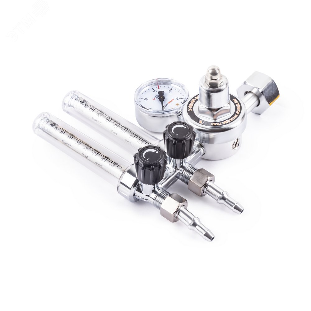 Изображение товара Газовый регулятор расхода для сварки У-30/АР-40-2P с двумя ротаметрами